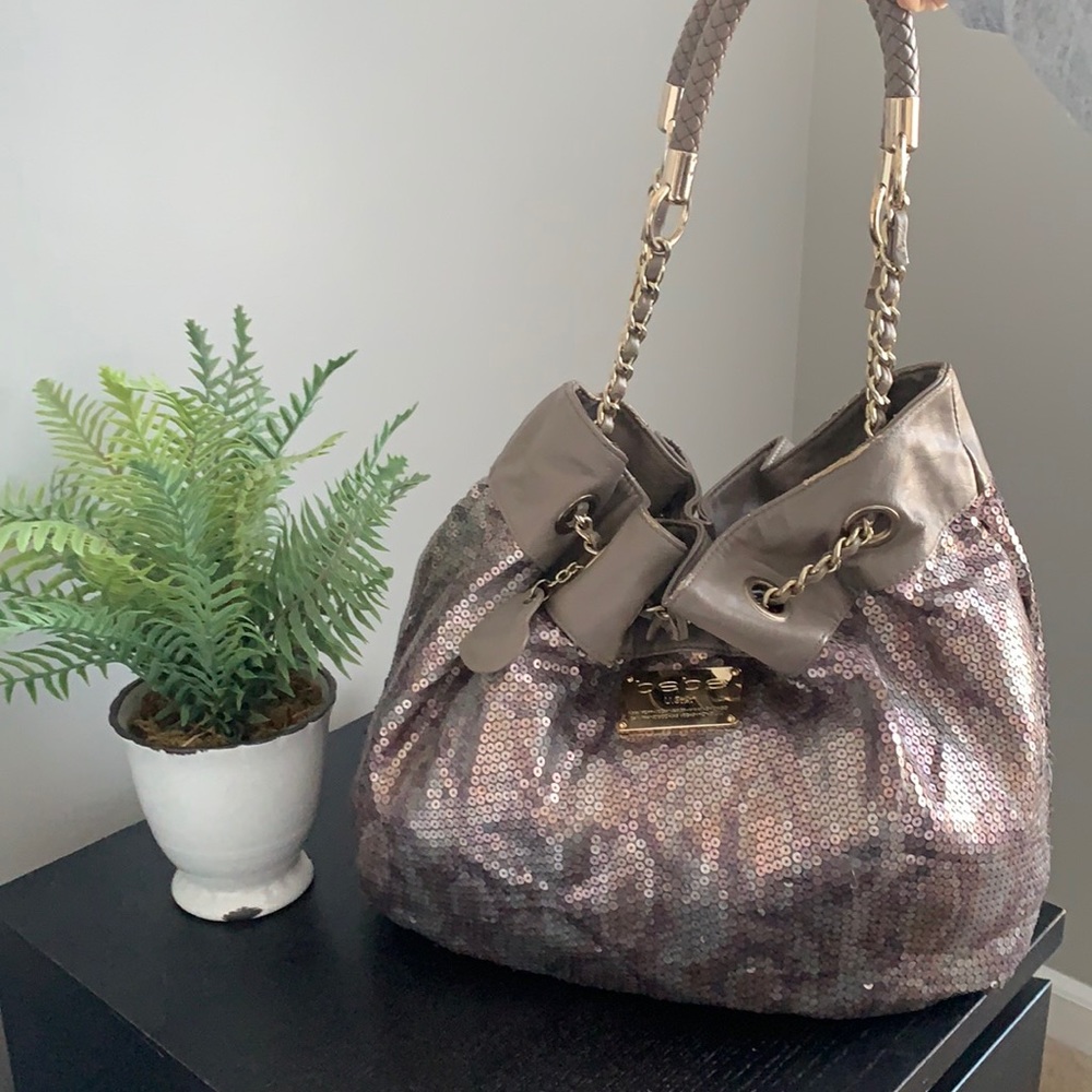 Bebe Sequin Purse